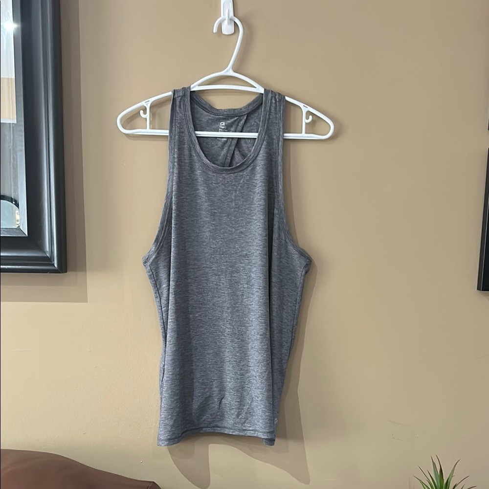 Gray Sleeveless Women's Top